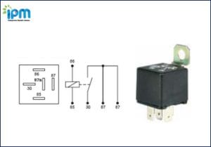 MINI RELAY 24 VOLT 40 AMP K5 (N/O)
