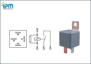 MINI RELAY 24 VOLT 40 AMP (N/O)